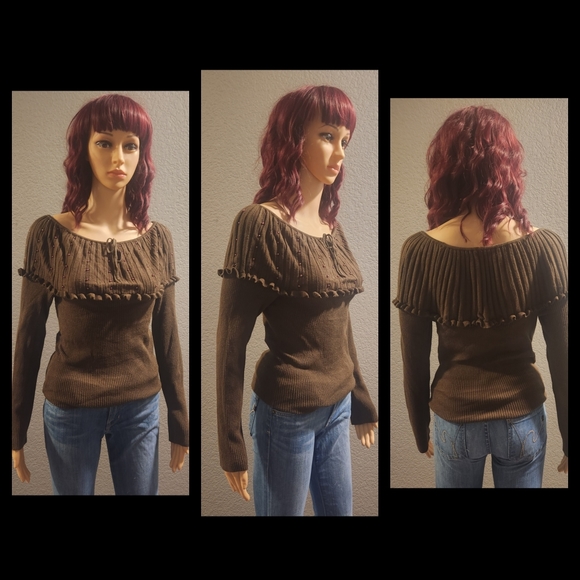 Beautiful VTG Gucci Ribbed Sweater - Picture 1 of 16